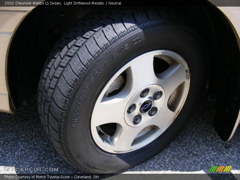 Light Driftwood Metallic / Neutral 2002 Chevrolet Malibu LS Sedan