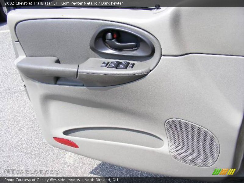 Light Pewter Metallic / Dark Pewter 2002 Chevrolet TrailBlazer LT