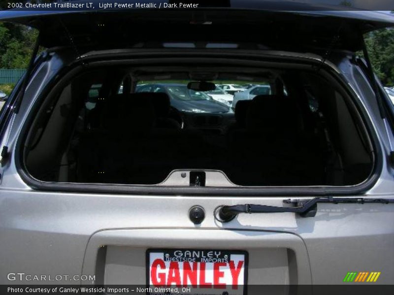 Light Pewter Metallic / Dark Pewter 2002 Chevrolet TrailBlazer LT