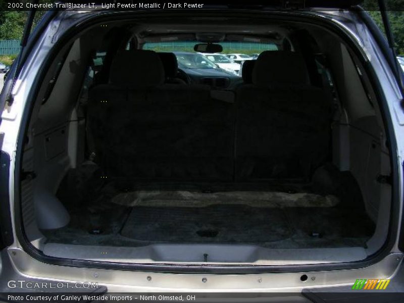 Light Pewter Metallic / Dark Pewter 2002 Chevrolet TrailBlazer LT