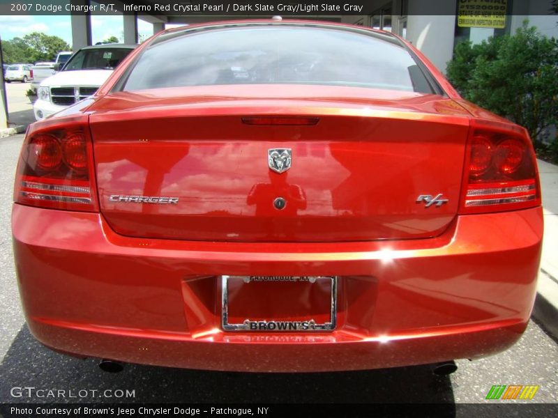 Inferno Red Crystal Pearl / Dark Slate Gray/Light Slate Gray 2007 Dodge Charger R/T