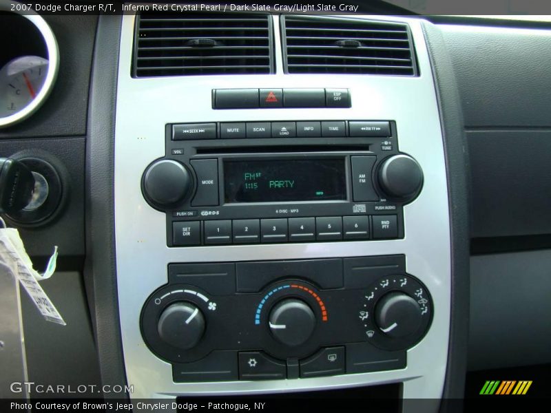 Inferno Red Crystal Pearl / Dark Slate Gray/Light Slate Gray 2007 Dodge Charger R/T