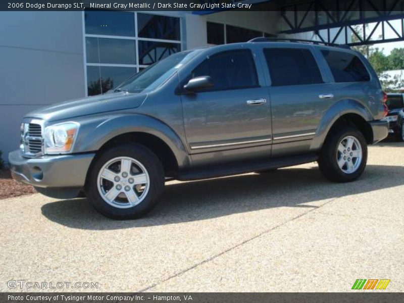 Mineral Gray Metallic / Dark Slate Gray/Light Slate Gray 2006 Dodge Durango SLT