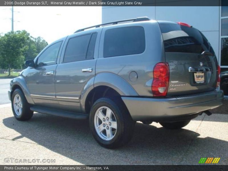 Mineral Gray Metallic / Dark Slate Gray/Light Slate Gray 2006 Dodge Durango SLT