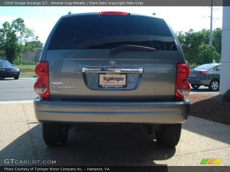 Mineral Gray Metallic / Dark Slate Gray/Light Slate Gray 2006 Dodge Durango SLT