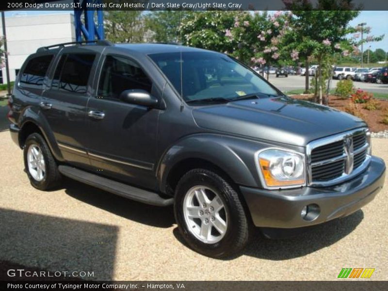 Mineral Gray Metallic / Dark Slate Gray/Light Slate Gray 2006 Dodge Durango SLT