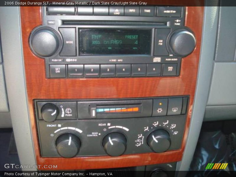 Mineral Gray Metallic / Dark Slate Gray/Light Slate Gray 2006 Dodge Durango SLT
