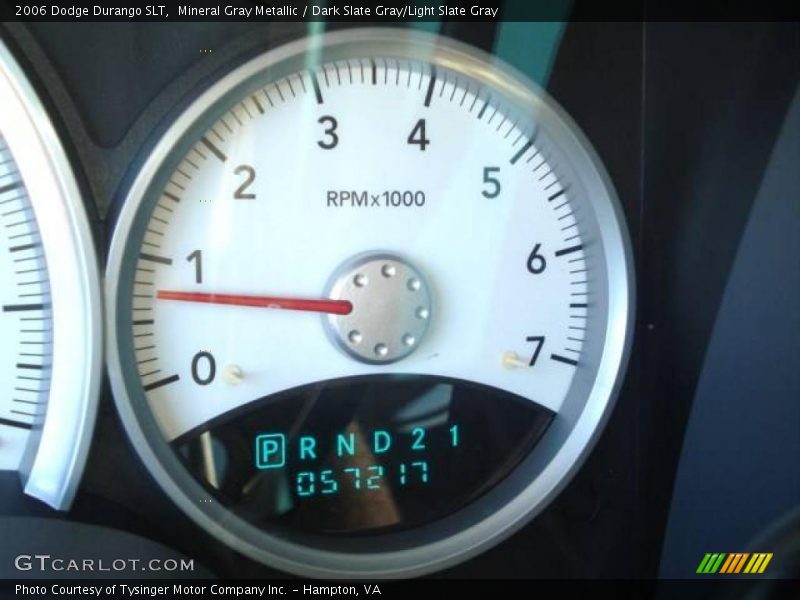 Mineral Gray Metallic / Dark Slate Gray/Light Slate Gray 2006 Dodge Durango SLT