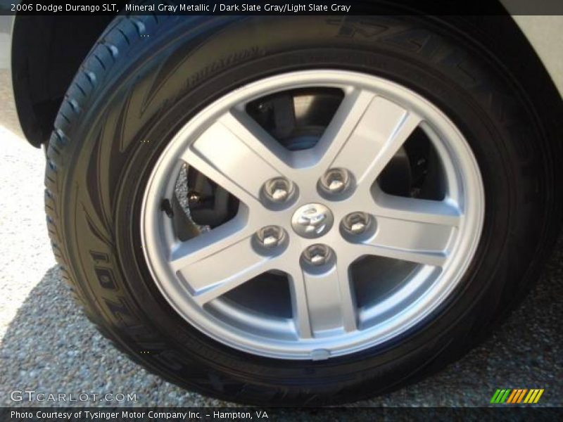 Mineral Gray Metallic / Dark Slate Gray/Light Slate Gray 2006 Dodge Durango SLT
