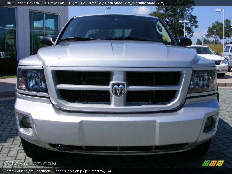 Bright Silver Metallic / Dark Slate Gray/Medium Slate Gray 2008 Dodge Dakota TRX Crew Cab
