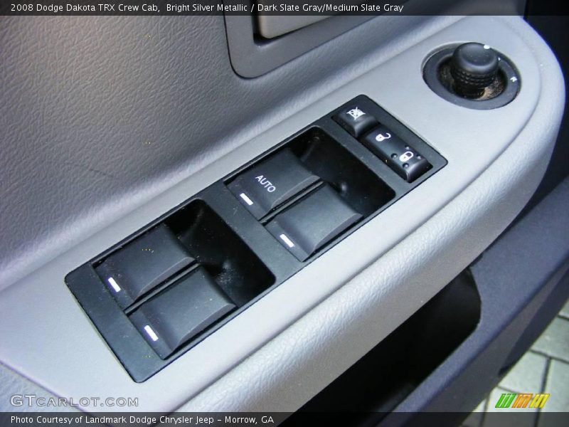 Bright Silver Metallic / Dark Slate Gray/Medium Slate Gray 2008 Dodge Dakota TRX Crew Cab