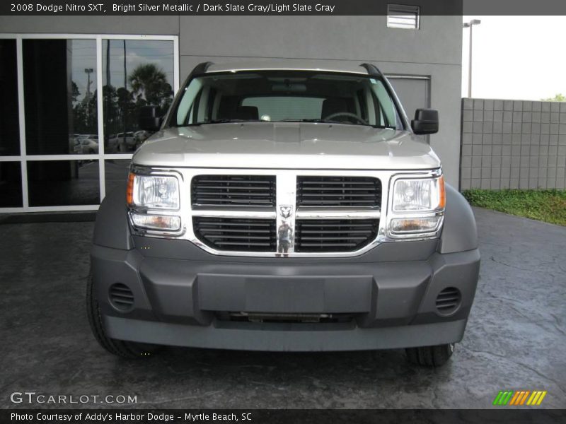 Bright Silver Metallic / Dark Slate Gray/Light Slate Gray 2008 Dodge Nitro SXT