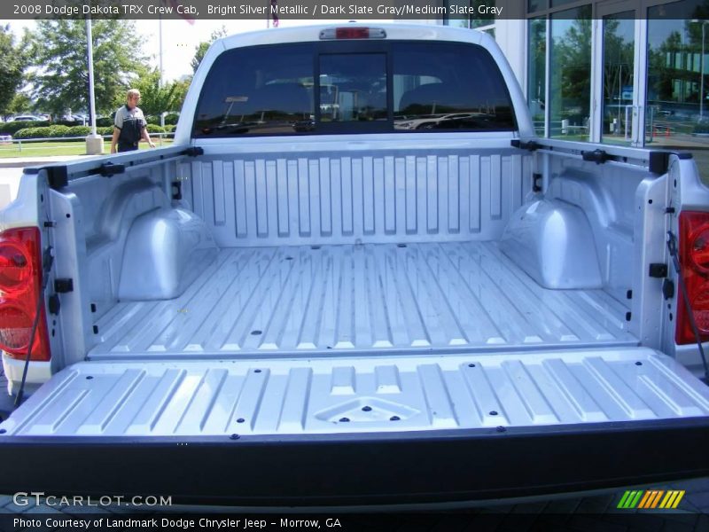 Bright Silver Metallic / Dark Slate Gray/Medium Slate Gray 2008 Dodge Dakota TRX Crew Cab