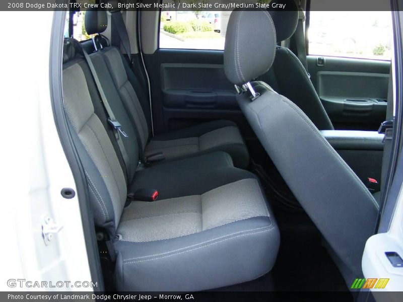 Bright Silver Metallic / Dark Slate Gray/Medium Slate Gray 2008 Dodge Dakota TRX Crew Cab