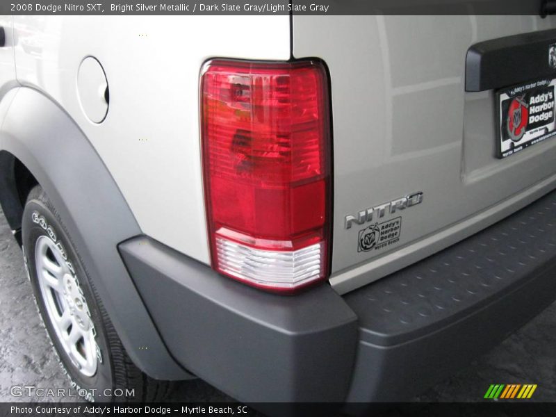 Bright Silver Metallic / Dark Slate Gray/Light Slate Gray 2008 Dodge Nitro SXT