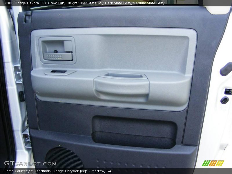 Bright Silver Metallic / Dark Slate Gray/Medium Slate Gray 2008 Dodge Dakota TRX Crew Cab