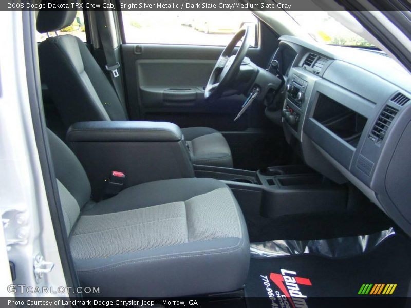 Bright Silver Metallic / Dark Slate Gray/Medium Slate Gray 2008 Dodge Dakota TRX Crew Cab