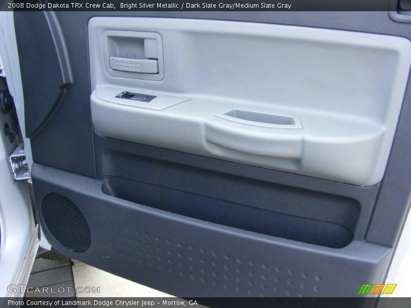 Bright Silver Metallic / Dark Slate Gray/Medium Slate Gray 2008 Dodge Dakota TRX Crew Cab