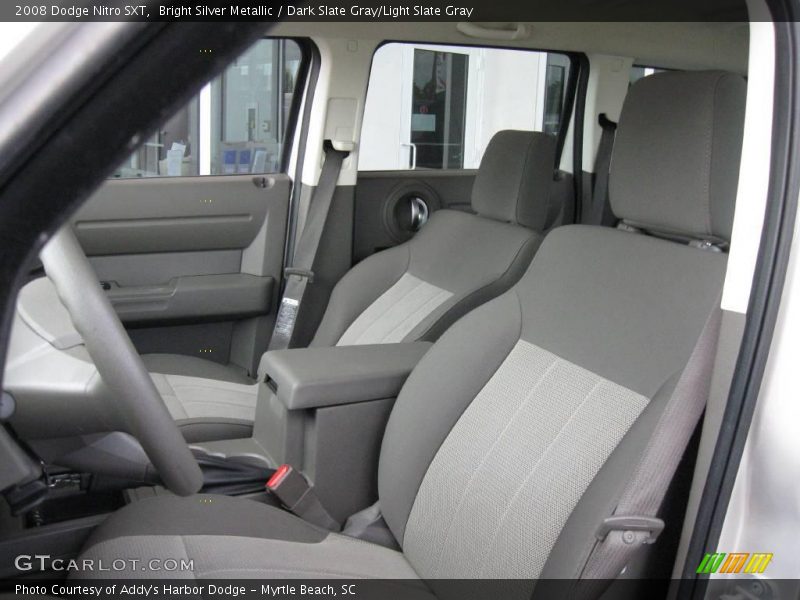 Bright Silver Metallic / Dark Slate Gray/Light Slate Gray 2008 Dodge Nitro SXT