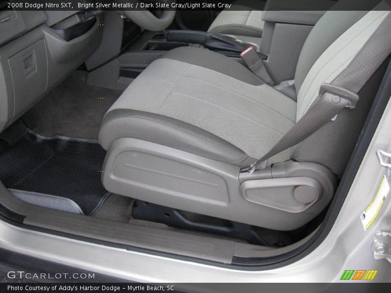 Bright Silver Metallic / Dark Slate Gray/Light Slate Gray 2008 Dodge Nitro SXT