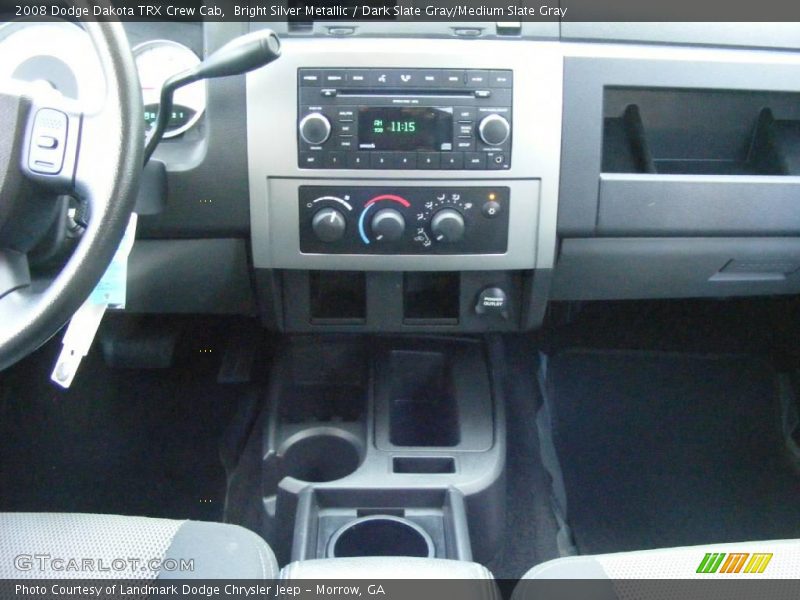 Bright Silver Metallic / Dark Slate Gray/Medium Slate Gray 2008 Dodge Dakota TRX Crew Cab