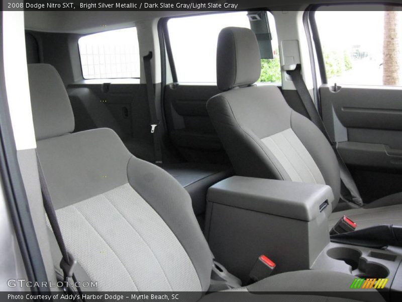 Bright Silver Metallic / Dark Slate Gray/Light Slate Gray 2008 Dodge Nitro SXT