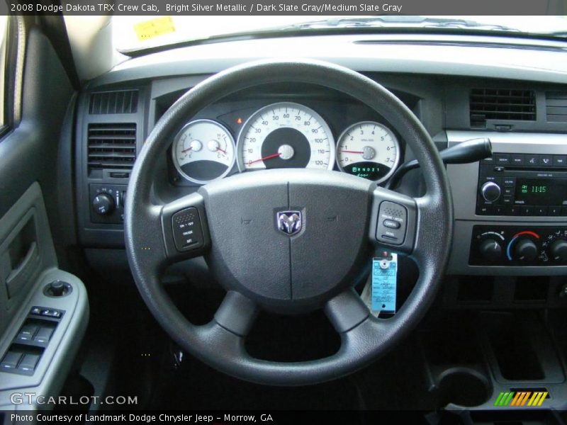 Bright Silver Metallic / Dark Slate Gray/Medium Slate Gray 2008 Dodge Dakota TRX Crew Cab