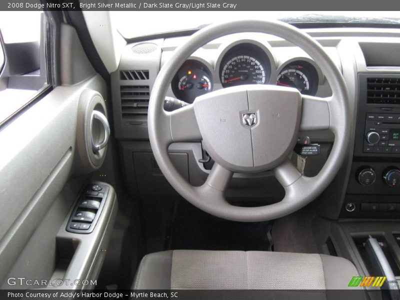 Bright Silver Metallic / Dark Slate Gray/Light Slate Gray 2008 Dodge Nitro SXT