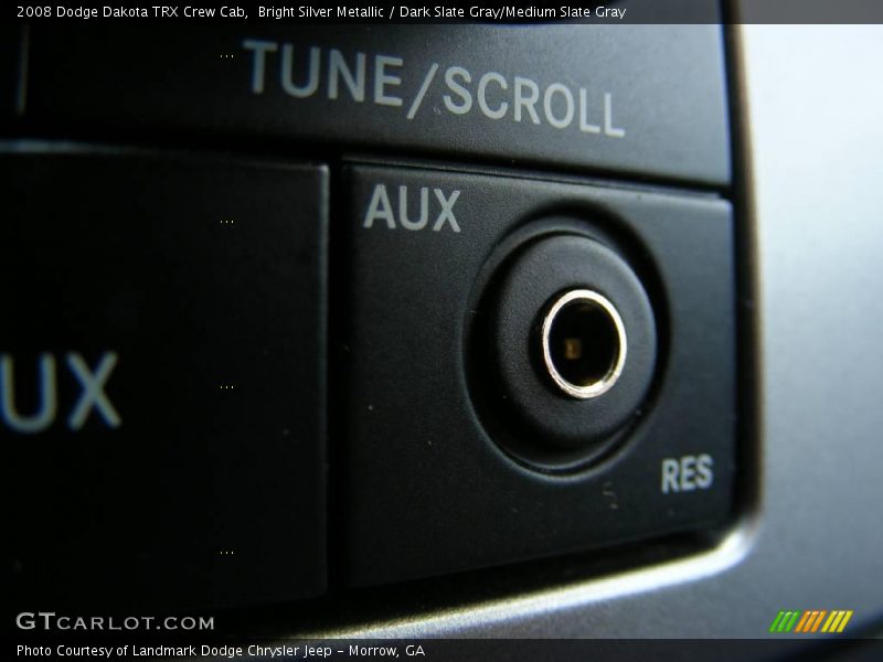 Bright Silver Metallic / Dark Slate Gray/Medium Slate Gray 2008 Dodge Dakota TRX Crew Cab