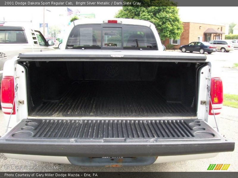 Bright Silver Metallic / Dark Slate Gray 2001 Dodge Dakota Sport Regular Cab