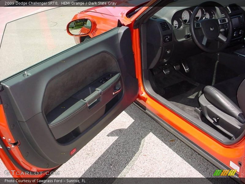 HEMI Orange / Dark Slate Gray 2009 Dodge Challenger SRT8