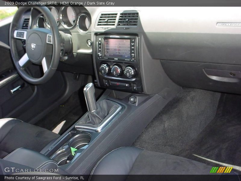 HEMI Orange / Dark Slate Gray 2009 Dodge Challenger SRT8