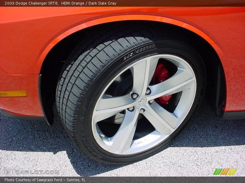 HEMI Orange / Dark Slate Gray 2009 Dodge Challenger SRT8