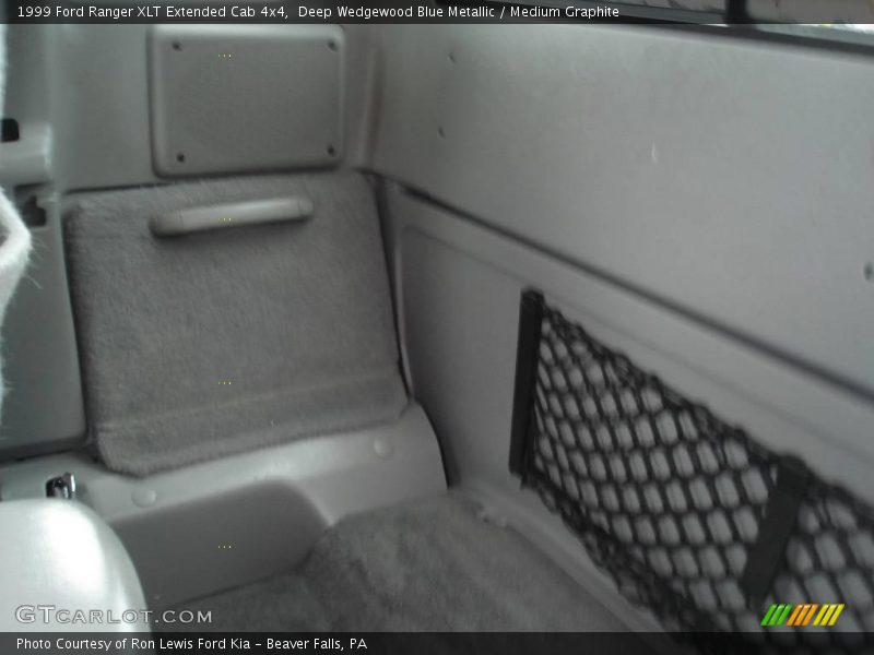 Deep Wedgewood Blue Metallic / Medium Graphite 1999 Ford Ranger XLT Extended Cab 4x4