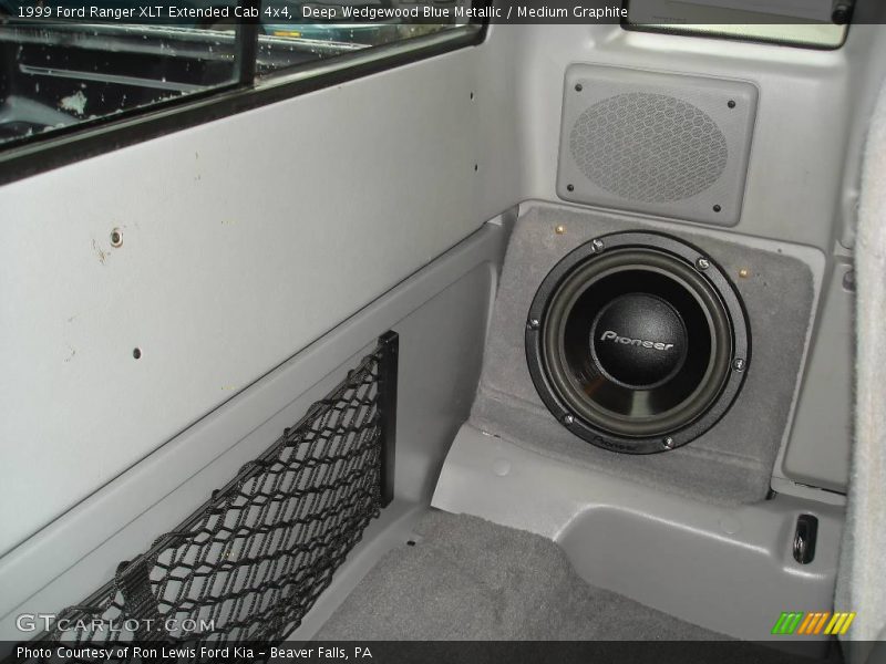 Deep Wedgewood Blue Metallic / Medium Graphite 1999 Ford Ranger XLT Extended Cab 4x4