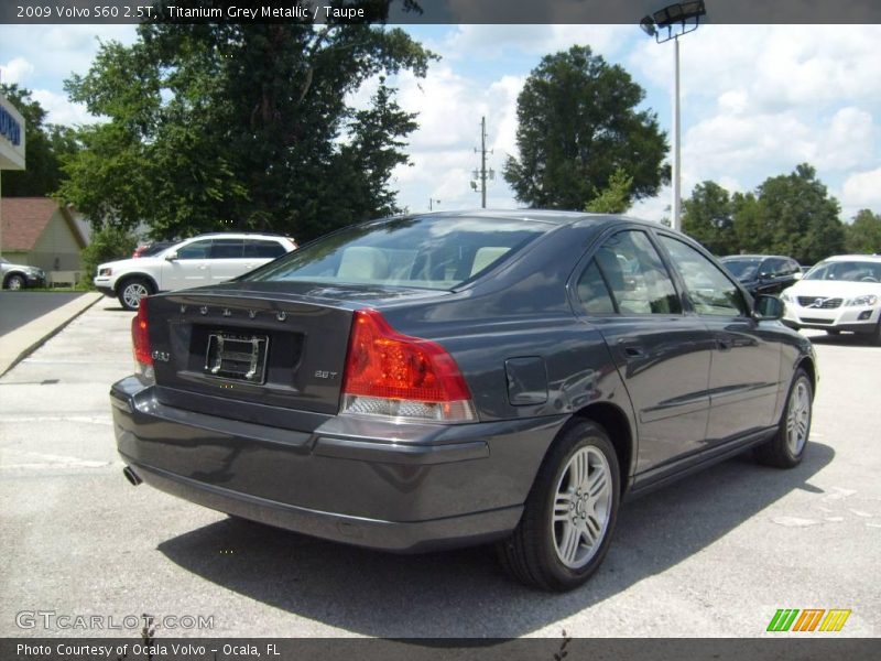 Titanium Grey Metallic / Taupe 2009 Volvo S60 2.5T