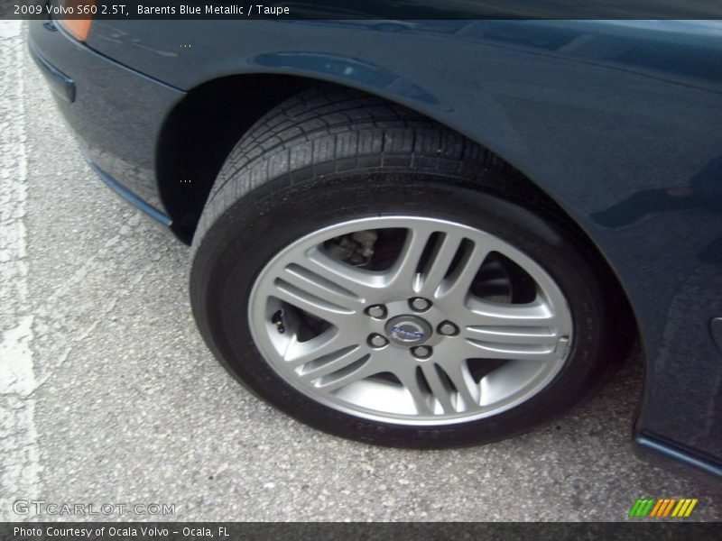 Barents Blue Metallic / Taupe 2009 Volvo S60 2.5T