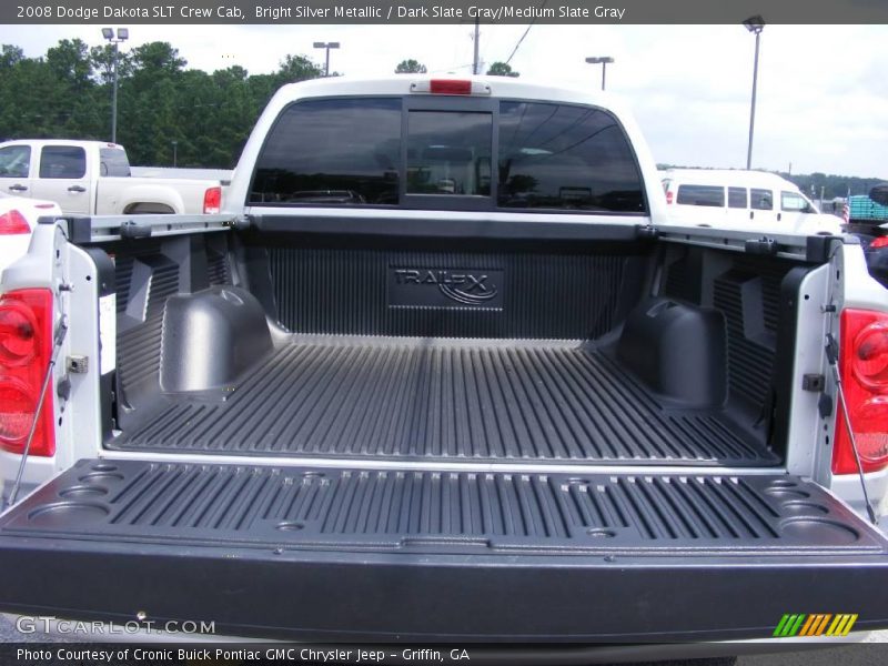 Bright Silver Metallic / Dark Slate Gray/Medium Slate Gray 2008 Dodge Dakota SLT Crew Cab