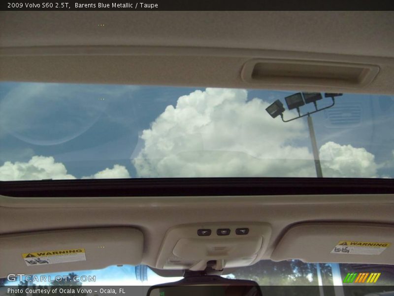 Barents Blue Metallic / Taupe 2009 Volvo S60 2.5T