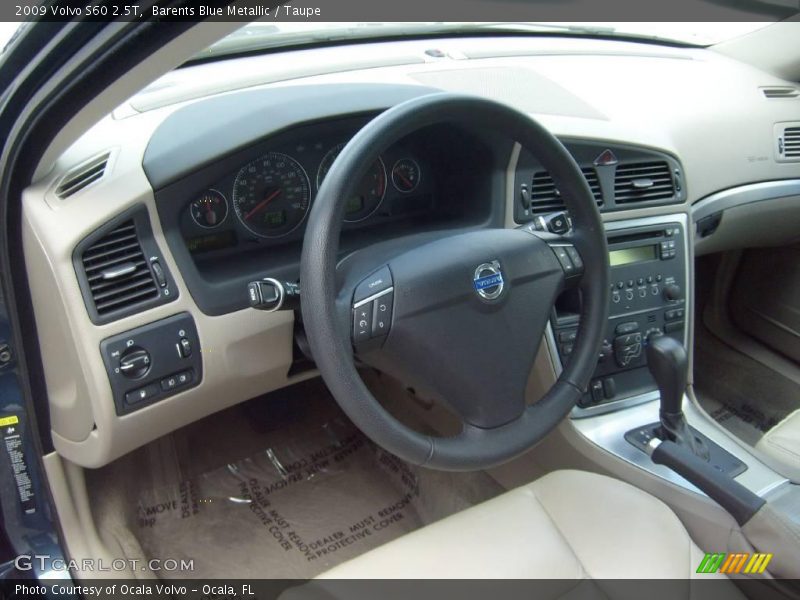 Barents Blue Metallic / Taupe 2009 Volvo S60 2.5T
