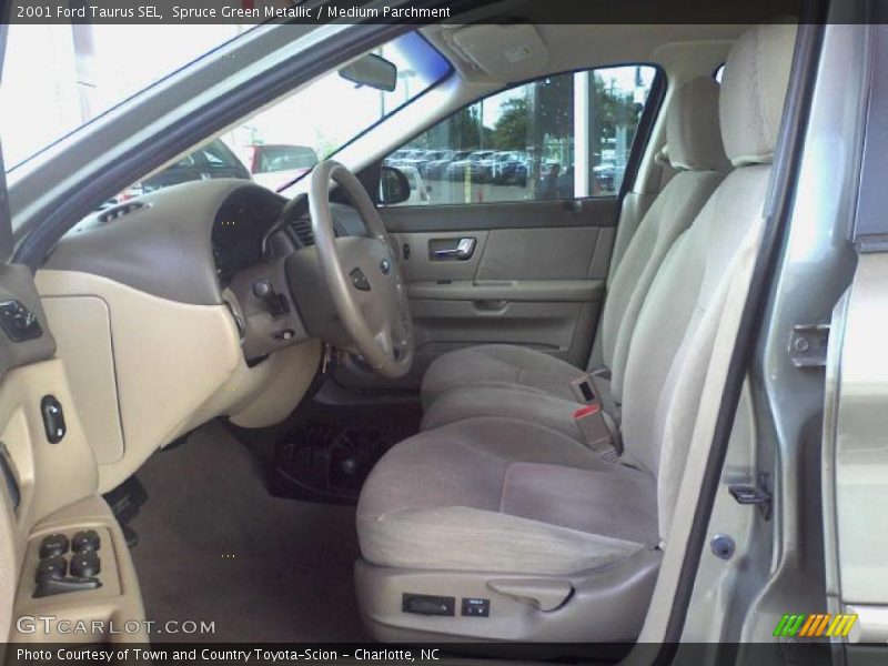 Spruce Green Metallic / Medium Parchment 2001 Ford Taurus SEL