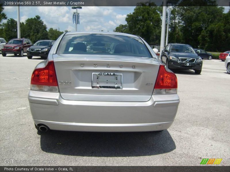 Silver Metallic / Graphite 2009 Volvo S60 2.5T