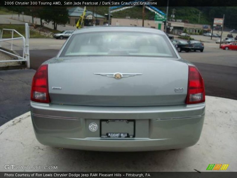 Satin Jade Pearlcoat / Dark Slate Gray/Light Graystone 2006 Chrysler 300 Touring AWD