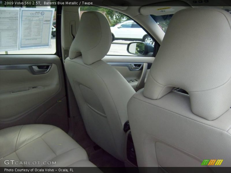 Barents Blue Metallic / Taupe 2009 Volvo S60 2.5T
