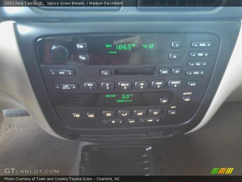 Spruce Green Metallic / Medium Parchment 2001 Ford Taurus SEL