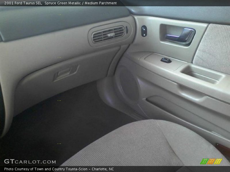 Spruce Green Metallic / Medium Parchment 2001 Ford Taurus SEL