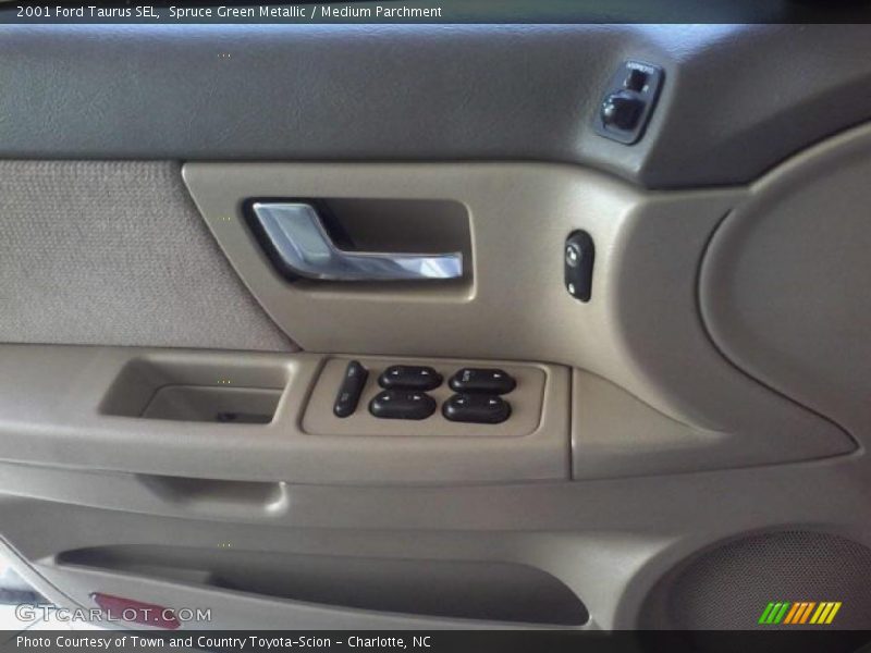 Spruce Green Metallic / Medium Parchment 2001 Ford Taurus SEL