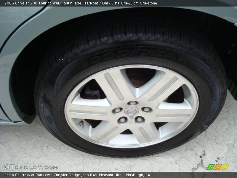 Satin Jade Pearlcoat / Dark Slate Gray/Light Graystone 2006 Chrysler 300 Touring AWD