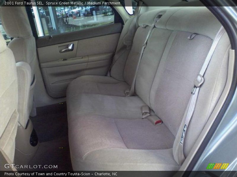 Spruce Green Metallic / Medium Parchment 2001 Ford Taurus SEL