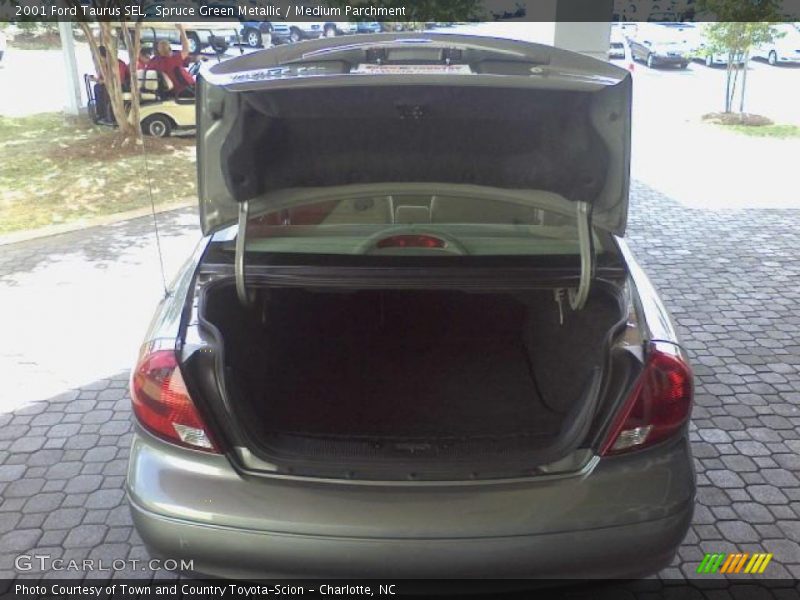 Spruce Green Metallic / Medium Parchment 2001 Ford Taurus SEL